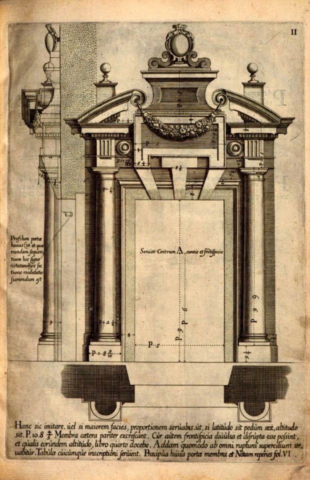 Jacob Francquart - Premier livre d'architecture, Plate II