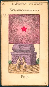 02 La Lumière - H. Pussey Grand Etteilla Tarot Deck
