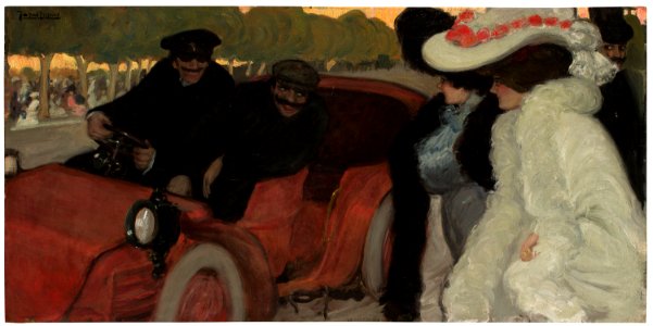 02-Pere Torné Esquius. Galanteix, 1903. Oli sobre tela.Col·lecció Artur Ramon