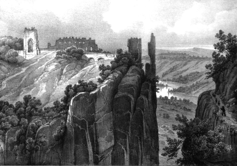 022 album dauphiné, environs de St Marcellin, ruines de Beauvoir, by AD cropped