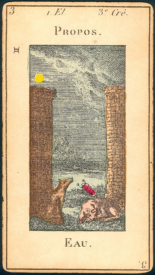 03 Les Plantes - H. Pussey Grand Etteilla Tarot Deck
