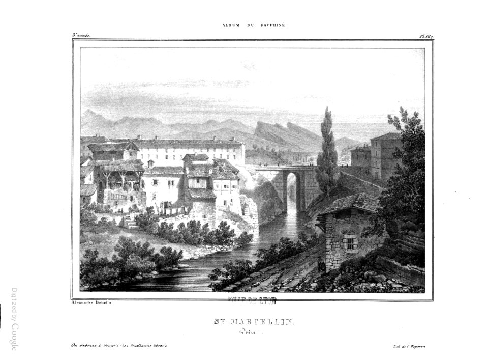 025 album dauphiné, st marcellin Isère, by AD