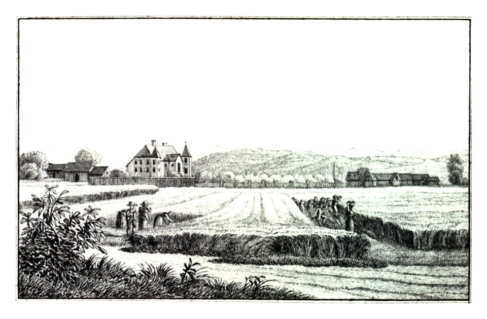 037 Schloss Finkenegg südöstlich von Wildon - J.F.Kaiser Lithografirte Ansichten der Steiermark 1830