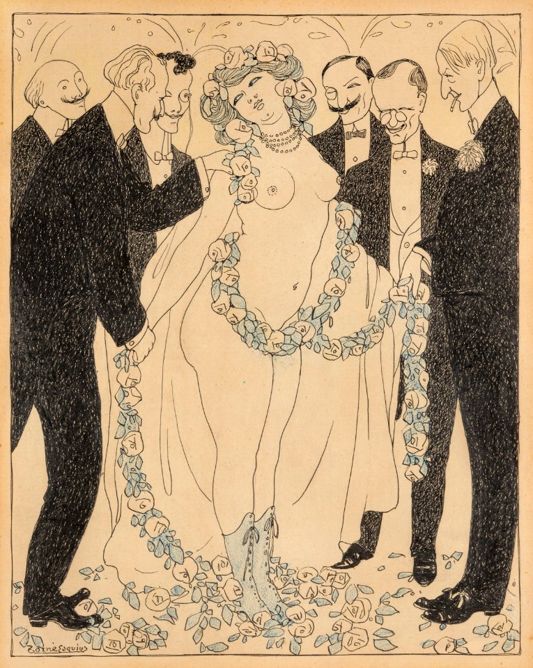 03. Pere Torné Esquius. Dona amb pretenentsc. 1909 Col·lecció particular