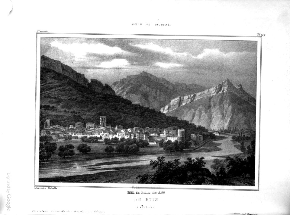 029 album dauphiné, le buis, drome, by AD