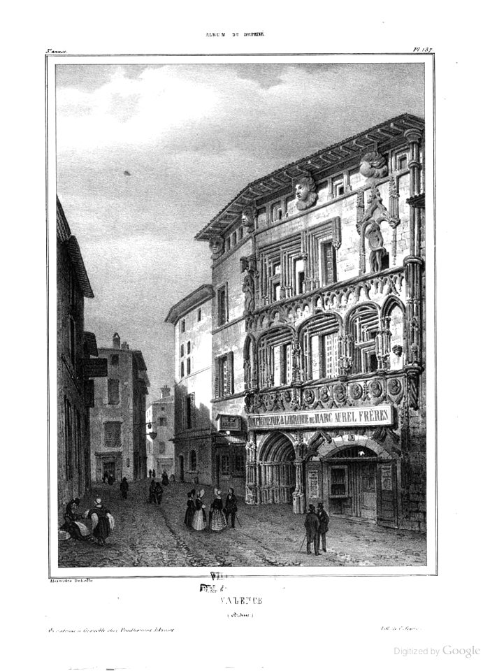 030 album dauphiné, Valence, Drome, by AD