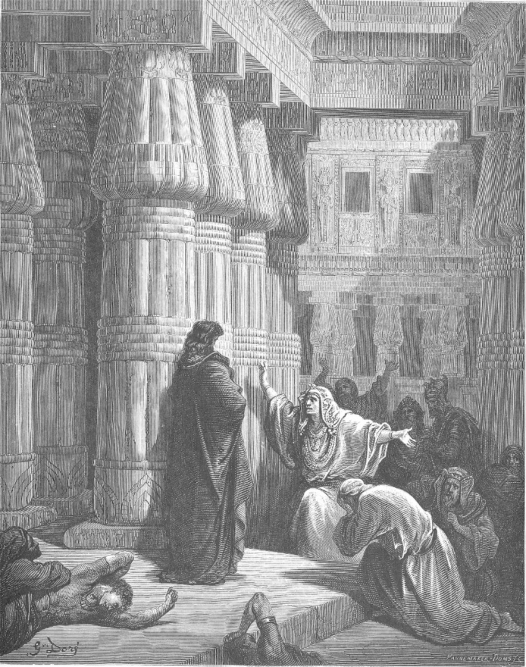 036.The Egyptians Ask Moses to Depart