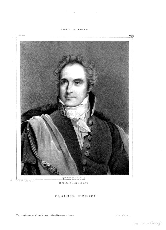 047 album dauphiné, Casimir Périer, by VC