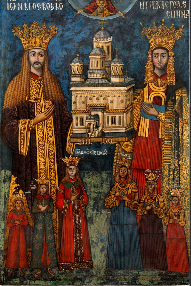 038 - Neagoe Basarab si familia sa
