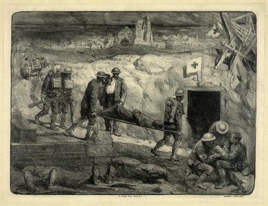 03878u A first aid station 1927
