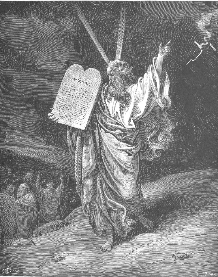 039.Moses Comes Down from Mount Sinai