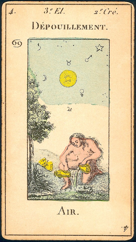 04 Le Ciel - H. Pussey Grand Etteilla Tarot Deck