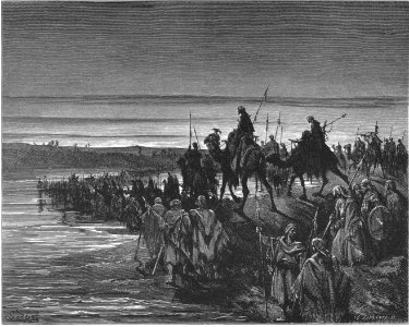 044. The Israelites Cross the Jordan River