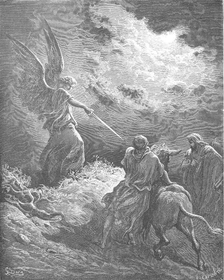043.An Angel Appears to Balaam