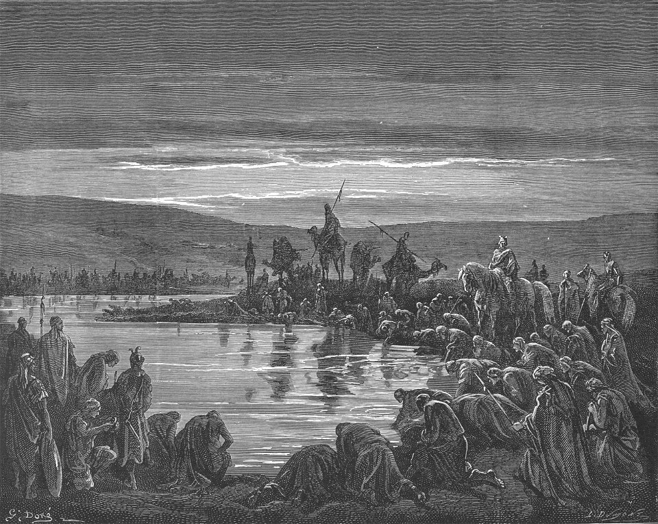 054.Gideon Chooses 300 Soldiers