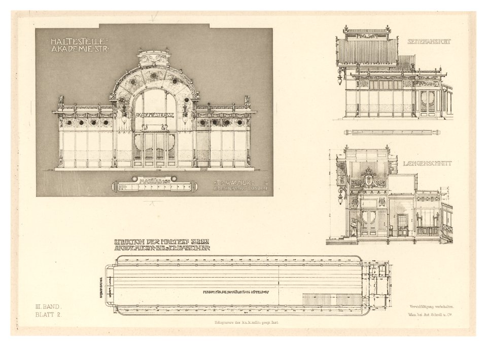 05 Wagner-Blätter - Bd. III Station Akademiestraße Gesamt