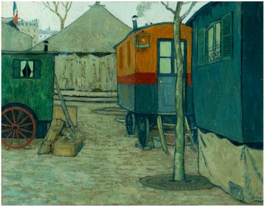 05- Torné Esquius.Barracas de feria (Roulottes) 1909-1915. Colección Artur Ramon