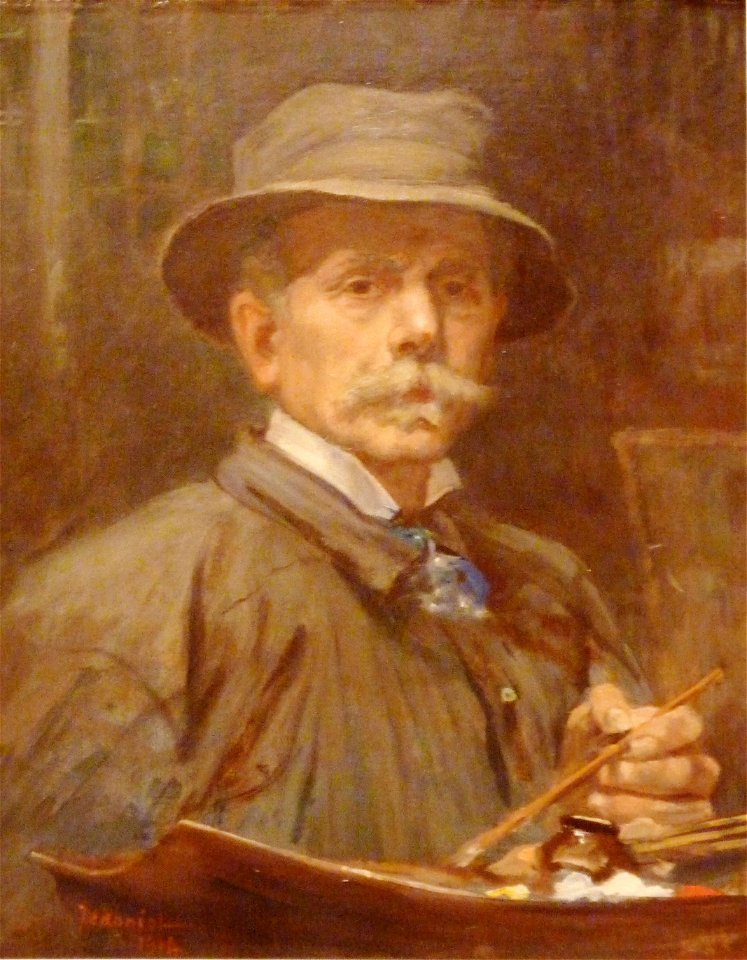 058 Pierre-Georges Jeanniot Portrait de l'auteur