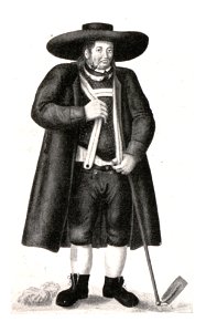 064 Skola, Bauer aus dem Laufnitzgraben nw. von Frohnleiten - um 1800
