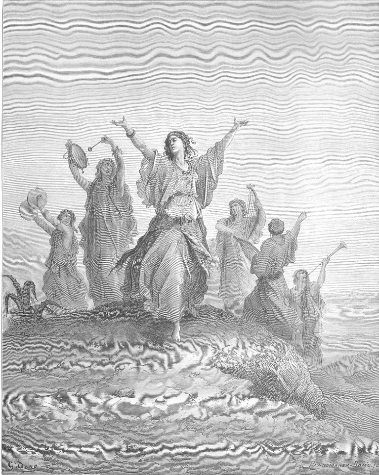 058.Jephthah's Daughter Comes to Meet Her Father