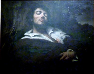 051 Gustave Courbet L'homme blessé