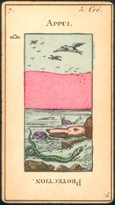 07 Les Oiseaux et les Poissons - H. Pussey Grand Etteilla Tarot Deck