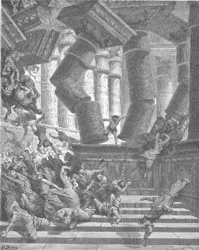 064.The Death of Samson