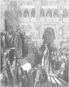086.Solomon Receives the Queen of Sheba