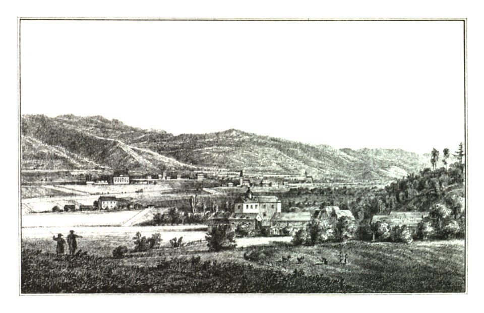 068 Schloss Graschnitz, St. Marein im Mürztal, Kuwasseg - J.F.Kaiser Lithografirte Ansichten der Steiermark 1830