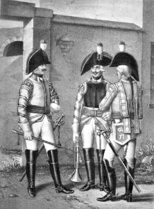 08 1025 Book illustrations of Historical description of the clothes and weapons of Russian troops