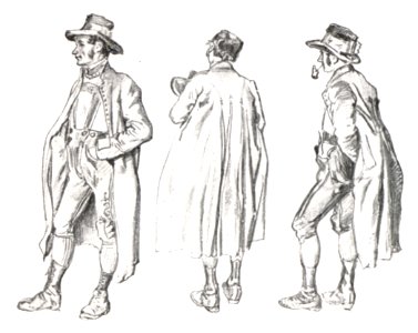078 Bleistiftskizze - Kegelscheiben in Tragöß - von C. Goebel um 1870