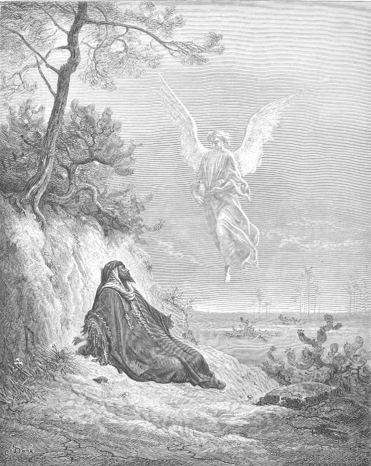 091.Elijah Is Nourished by an Angel