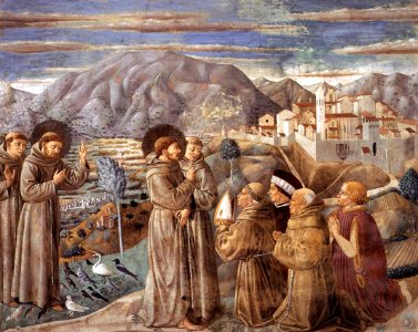 07scenes of St Francis life -Benozzo Gozzoli