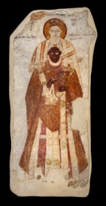 Faras - Bishop Petros with Saint Peter - Google Art Project