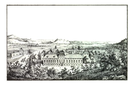 079 Schloss Gösting bei Graz - ltih. Clarmann - J.F.Kaiser Lithografirte Ansichten der Steiermark 1830