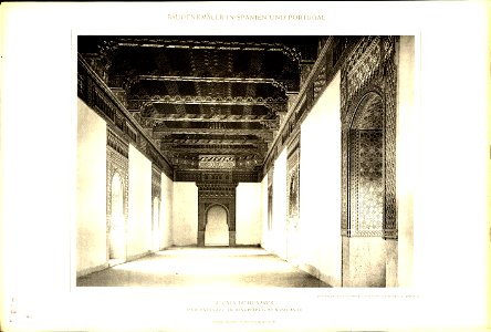 073 Alcala de Henares Der Ratsaal im bischöflichen Palast