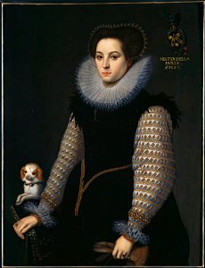Bernaert de Rijckere - Portrait of Hester della Faille