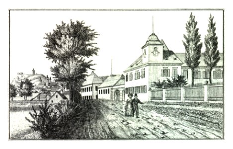 084 Graz-Harmsdorf - Schloss Harmsdorf - J.F.Kaiser Lithografirte Ansichten der Steiermark 1830