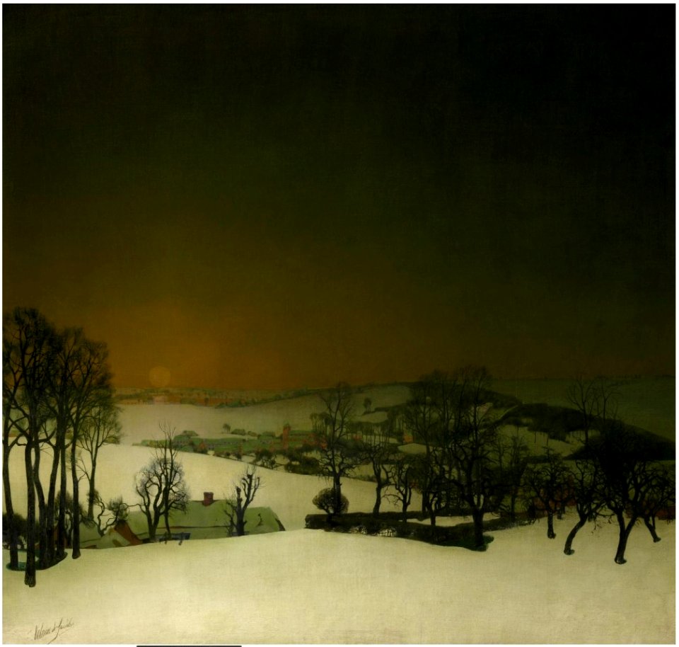Valerius De Saedeleer - Snow in Flanders