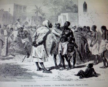 089 Le marché aux esclaves à Zanzibar
