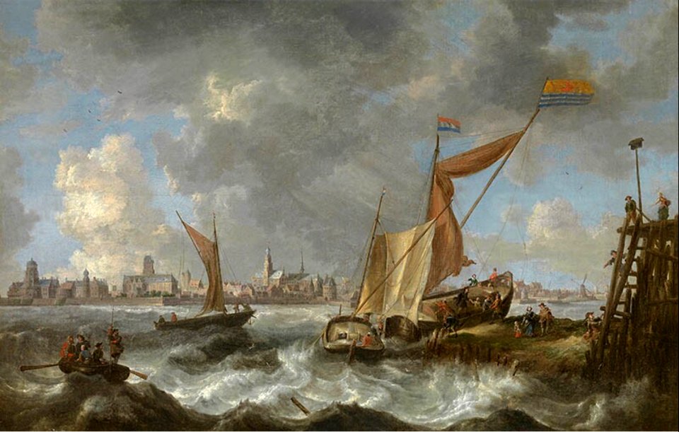 Bonaventura Peeters (I) - View of Middelburg
