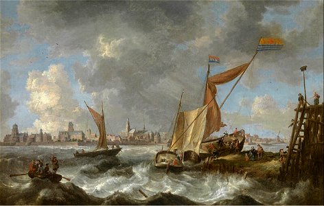 Bonaventura Peeters (I) - View of Middelburg