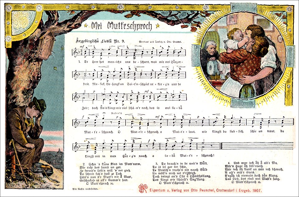 09 - Mei Mutt'rschproch (1907)