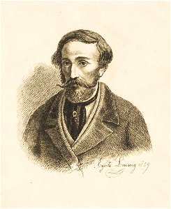 Egide Linnig (1821-1860) - Self-Portrait