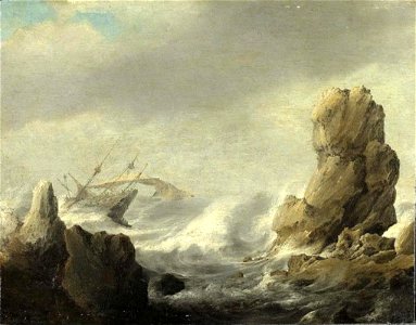 Jan Peeters (I) - Storm at Sea