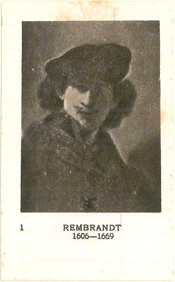 1 Rembrandt, 1606-1669