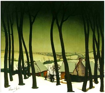 Valerius De Saedeleer - Winter in Flanders