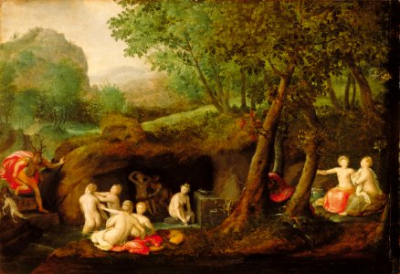 Bernaert de Rijckere - Diana and Actaeon (Museum of Fine Arts)