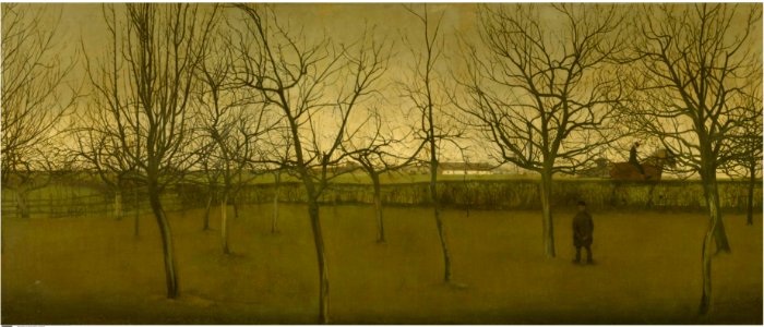 Valerius de Saedeleer - Orchard in winter