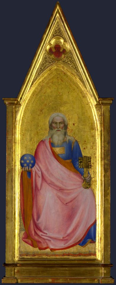 1 Christ of the Apocalypse, 1365-1369 London, The National Gallery